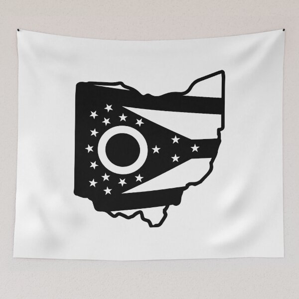 Item preview, Ohio state flag designed and sold by PepaAnaRB.
