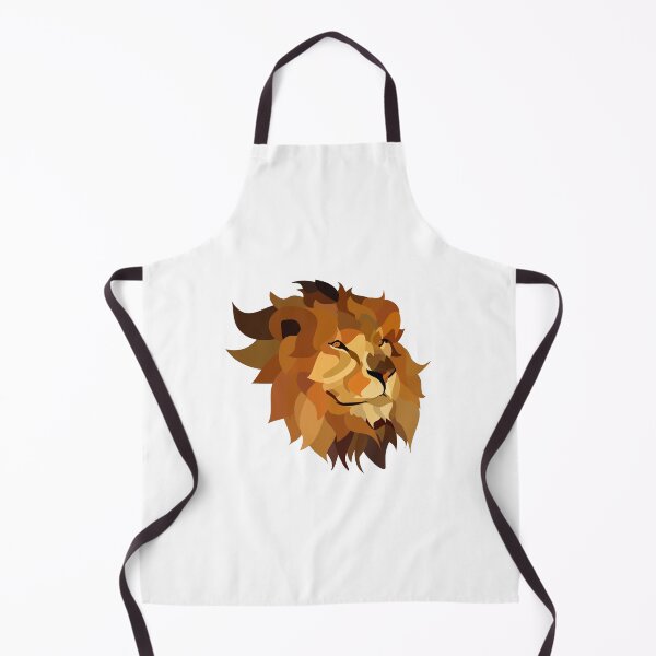 Aperçu de l'œuvre Motif de lion en peluche | Motif animal en peluche créée et vendue par Restless Mortal.