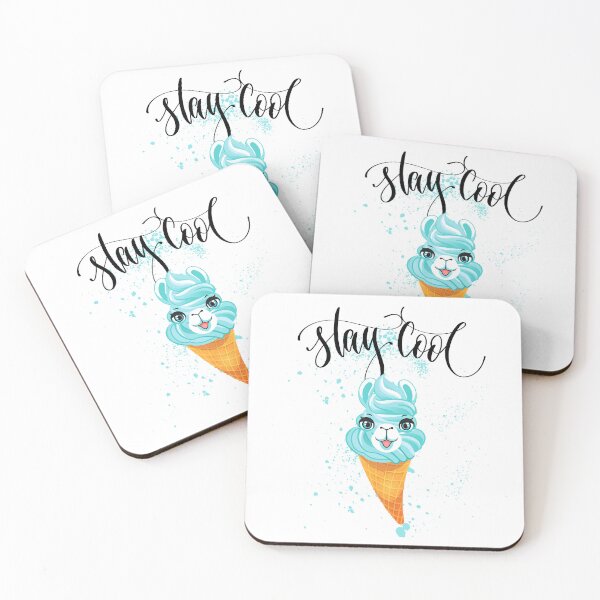 Item preview, Stay Cool Alpaca Ice Cream designed and sold by ProMySign.