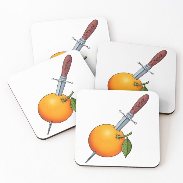 Item preview, Jimenez knife in Orange designed and sold by spottedhound.
