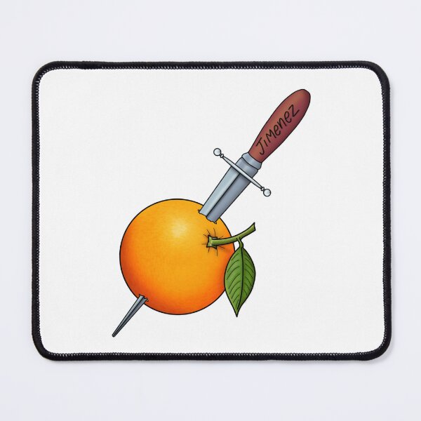 Item preview, Jimenez knife in Orange designed and sold by spottedhound.