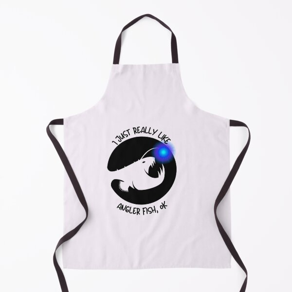Item preview,  i just really lke anglerfish, ok t-shirt, fish t-shirt, angler fish designed and sold by BLUE  bubble.