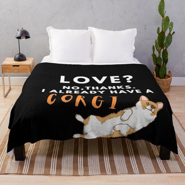 Item preview, Love? No, thanks. I Already have a corgi designed and sold by T-Look.