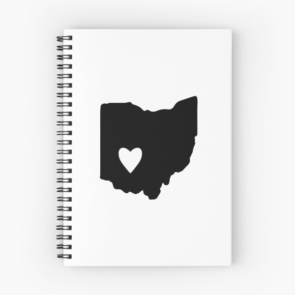 Item preview, Ohio state with heart shape designed and sold by PepaAnaRB.