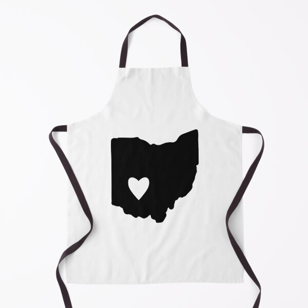 Item preview, Ohio state with heart shape designed and sold by PepaAnaRB.