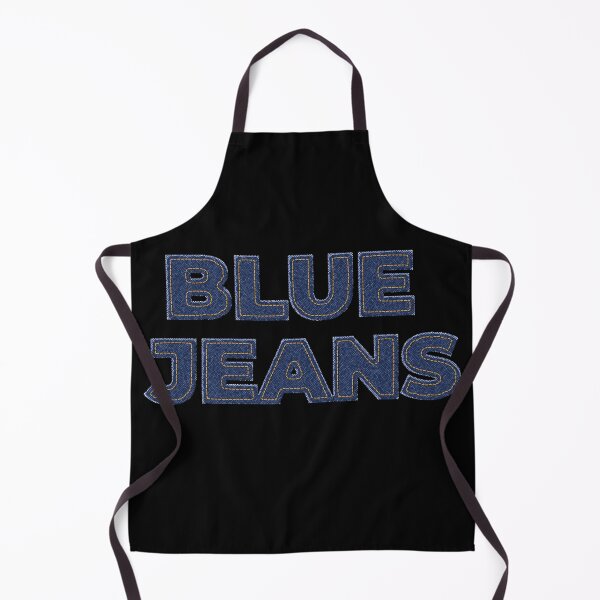 Item preview, Blue jeans denim text effect designed and sold by PrintsyGal.
