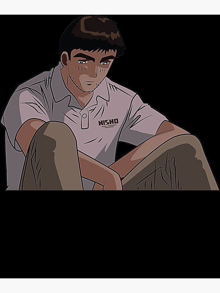 Initial D Sad Iketani Initial D Poster For Sale By Lacreshaouser