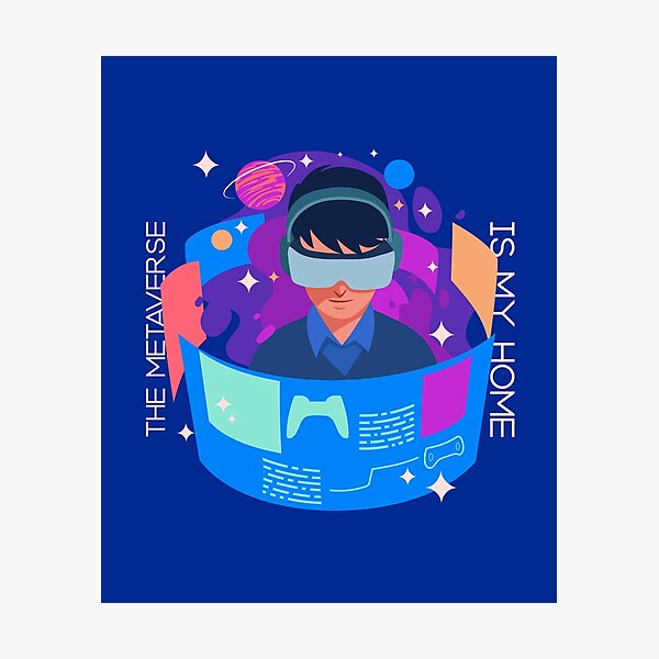 Item preview, THE METAVERSE designed and sold by Rodayna Elnaggar.