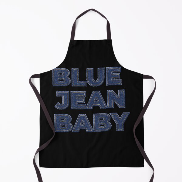 Item preview, Blue jean baby denim text effect designed and sold by PrintsyGal.