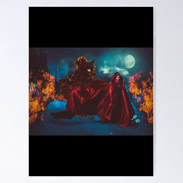 Item preview, Red riding hood and the ghost wolf  designed and sold by ThomasBro30261.