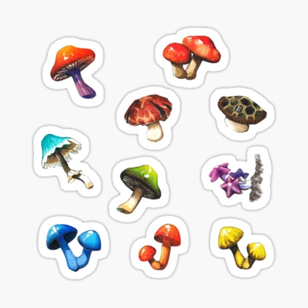 Item preview, BOTW mushrooms designed and sold by NiamhDuffy.