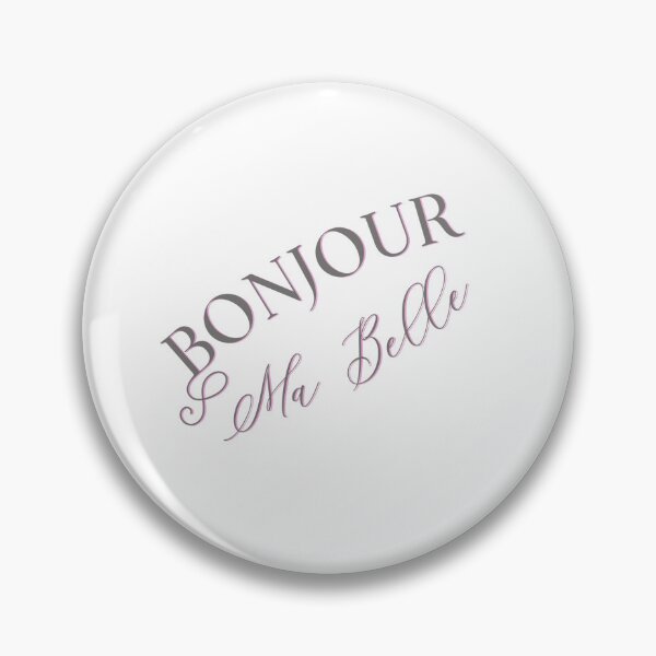 Item preview, Bonjour Ma Belle designed and sold by Sarcasmagic.