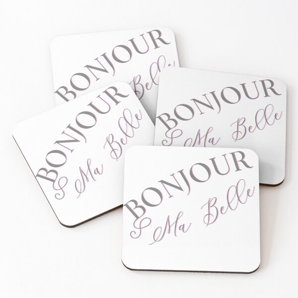 Item preview, Bonjour Ma Belle designed and sold by Sarcasmagic.