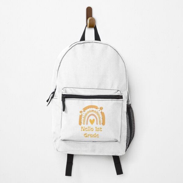 Item preview, Hello 1st Grade Back to School Rainbow designed and sold by Salman Hino.