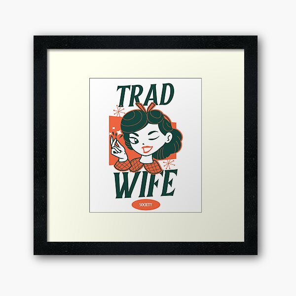 Item preview, Homemaker Tradwife Traditional Housewife designed and sold by ElizabethMayArt.