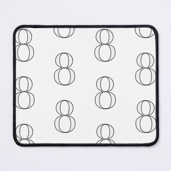 Item preview, Dotart/Dotwork illustration of Number 8 designed and sold by MagnetitaBySil.