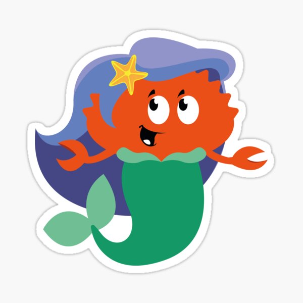 Ferris the Mermaid Sticker