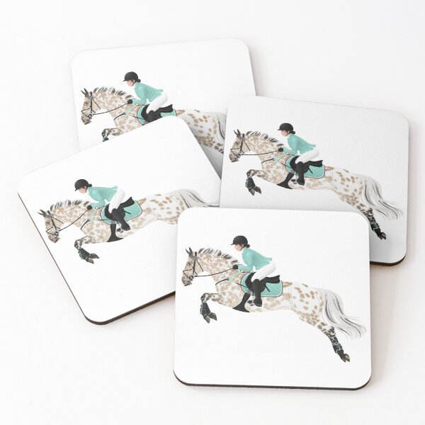 Item preview, Buckskin Leopard Appaloosa Jumper - Equine Rampaige designed and sold by equinerampaige.