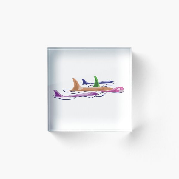 Artikelvorschau, Regenbogen-Orca-Hülse entworfen und verkauft von InkLayer.