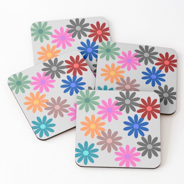 Item preview, Colorful flower seamless pattern designed and sold by NUSUSDREAM.