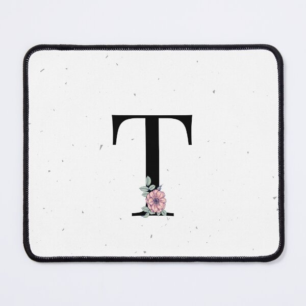 Item preview, Letter T Floral Monogram designed and sold by Pretty Pixel.