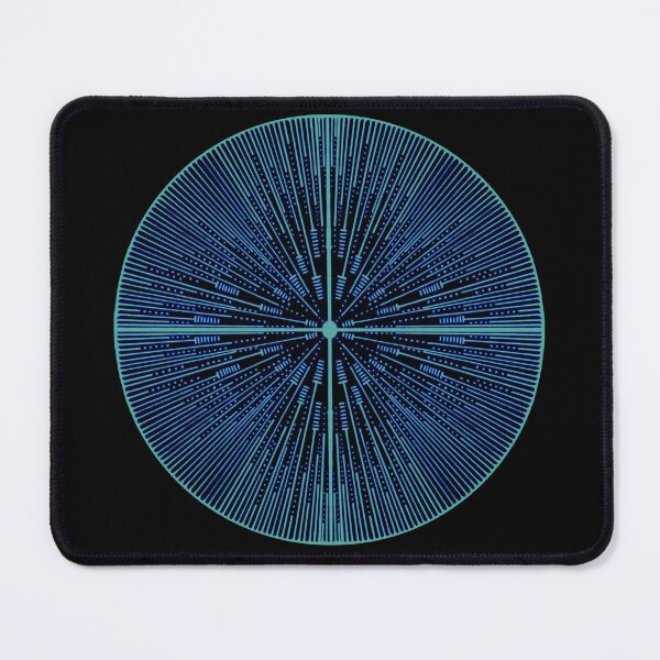 Item preview, Blue&Green Center Point designed and sold by createVisions.