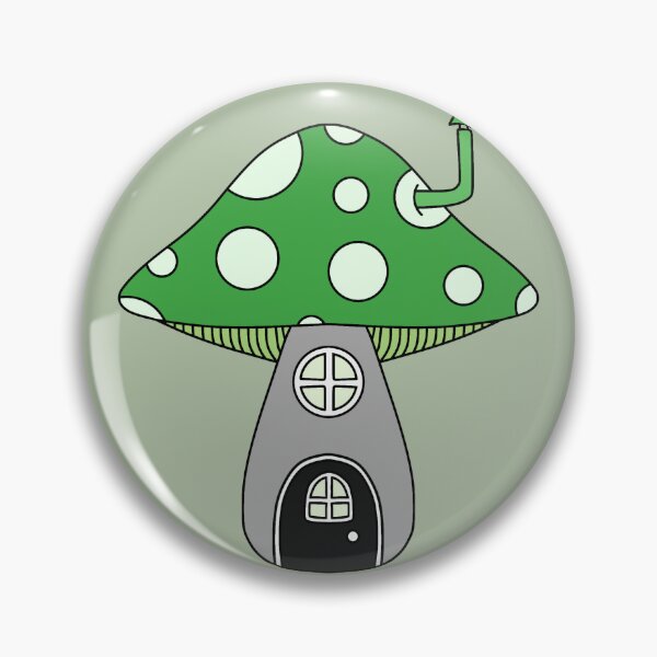 Item preview, Aromantic Mushroom House designed and sold by Isabel-Jane.