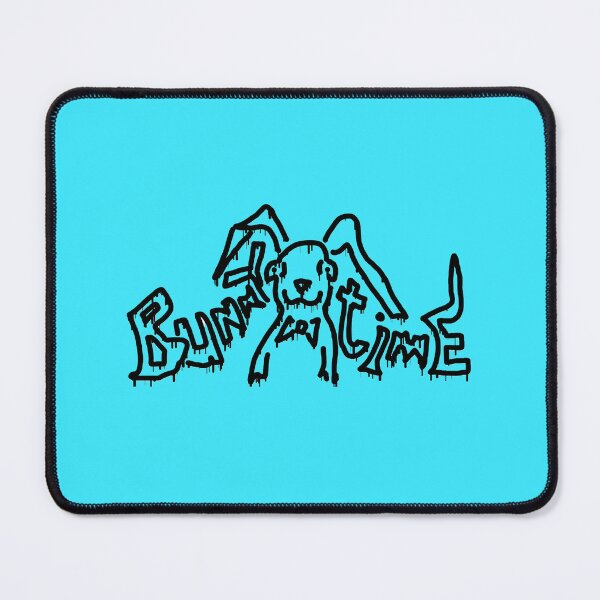 Item preview, Bunny time, Street Art, digital drawing by Marina Daniluka designed and sold by MariDaniArt.
