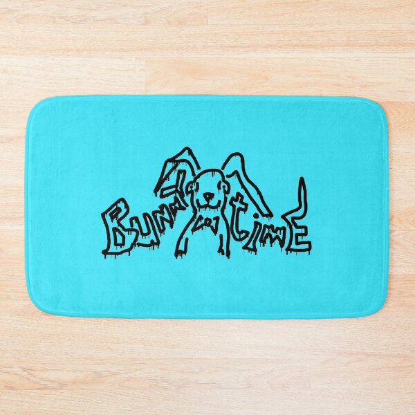 Item preview, Bunny time, Street Art, digital drawing by Marina Daniluka designed and sold by MariDaniArt.