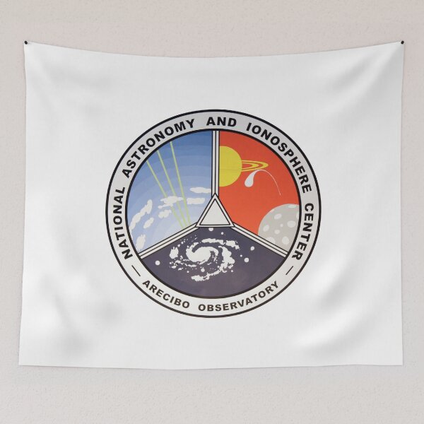 Item preview, National Astronomy and Ionosphere Center (NAIC) Logo designed and sold by Nikki SpaceStuffPlus.