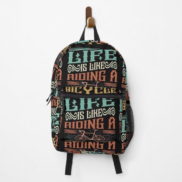 Item preview, Life is like riding a bicycle - Funny Quote designed and sold by VichallanStudio.