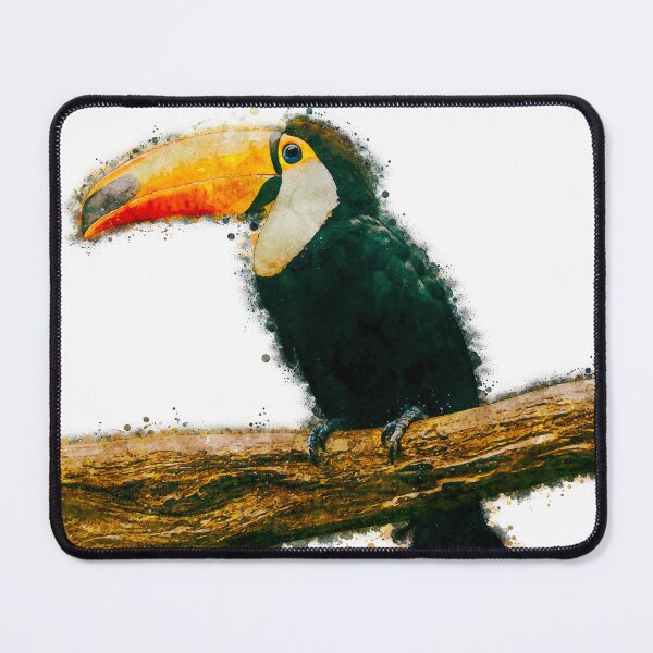 Item preview, Toco Toucan Bird Illustration Watercolor designed and sold by Trendymotion.