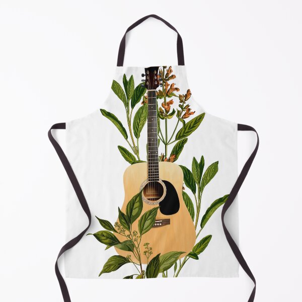 Item preview, guitarra floral designed and sold by ciarameadows.