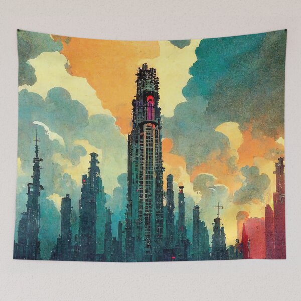 Item preview, World of Tomorrow designed and sold by AM FineArtPrints.