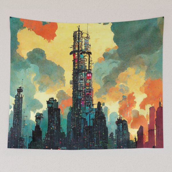 Item preview, World of Tomorrow designed and sold by AM FineArtPrints.