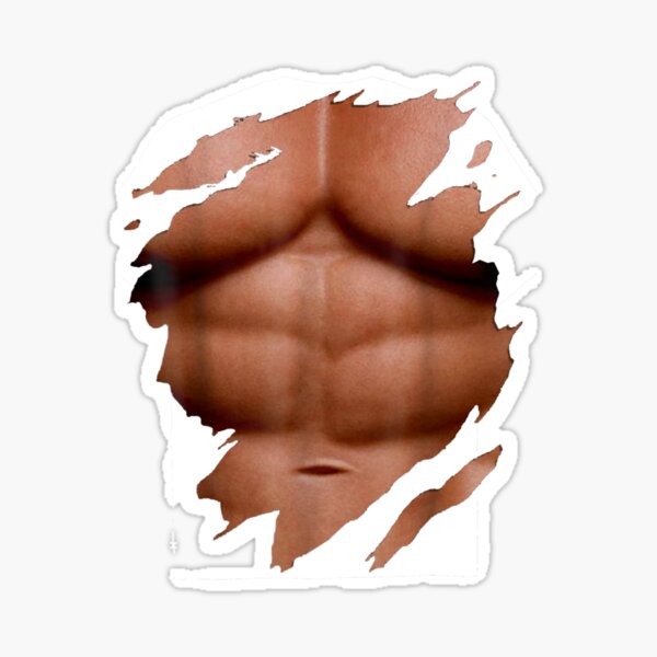 Six Pack Abs Costume SVG Printed Muscle Halloween Men Funny Bodybuilder PNG  JPG Cut File