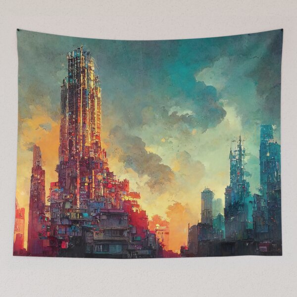 Item preview, World of Tomorrow designed and sold by AM FineArtPrints.