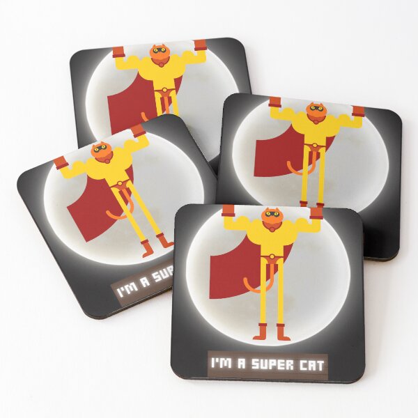 Item preview, super cat t-shirts, hero cat, funny cat, cat life is perfect t-shirts designed and sold by BLUE  bubble.