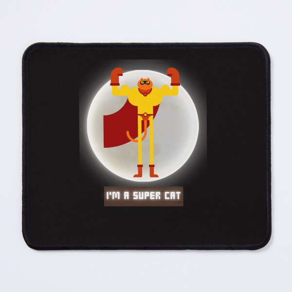 Item preview, super cat t-shirts, hero cat, funny cat, cat life is perfect t-shirts designed and sold by BLUE  bubble.