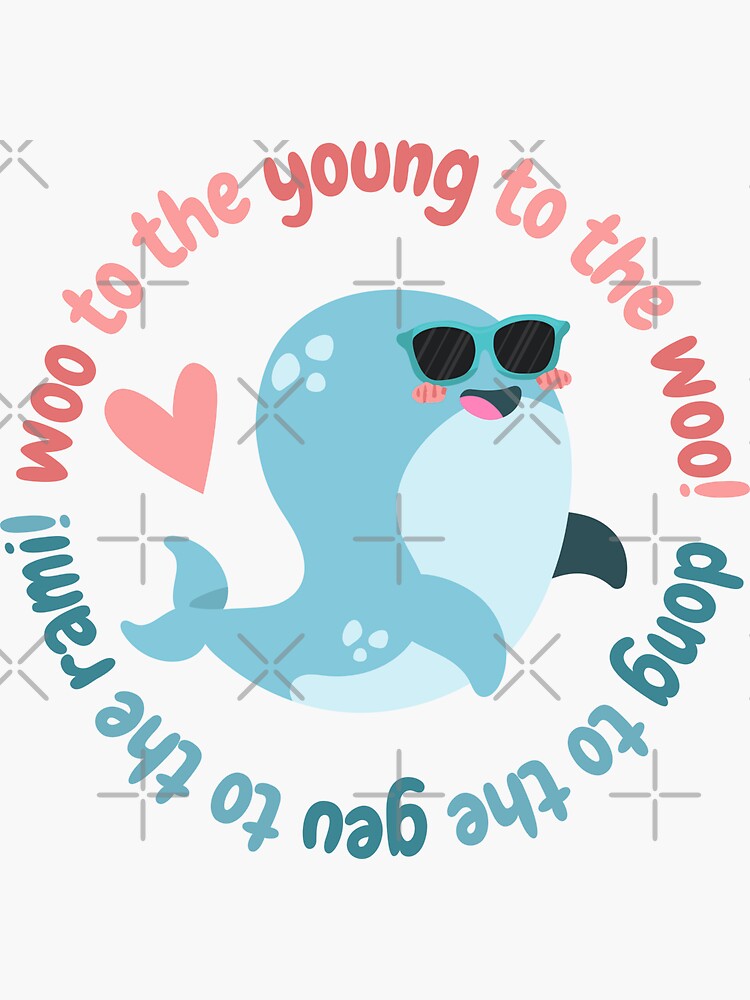 "Extraordinary Attorney Woo Chant Pink" Sticker for Sale by