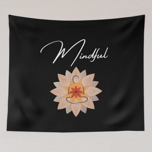 Item preview, Be Mindful, Meditation Lovers And Yoga Lovers designed and sold by Salman Hino.