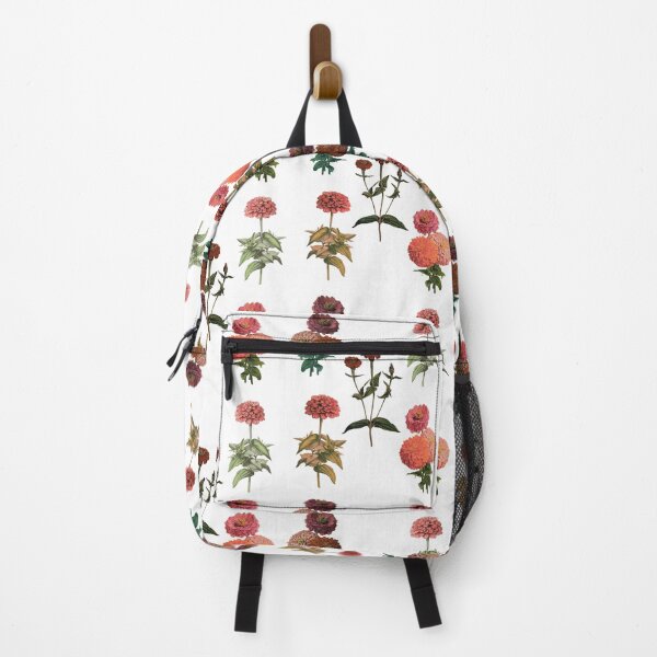 Item preview, Botanical Art Mixed Zinnia Collage designed and sold by MochaMeli.