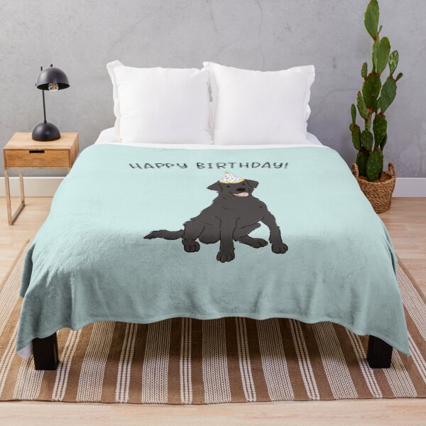 Artikelvorschau, Black Labrador Retriever Black Lab Dog Happy Birthday entworfen und verkauft von thepawster.