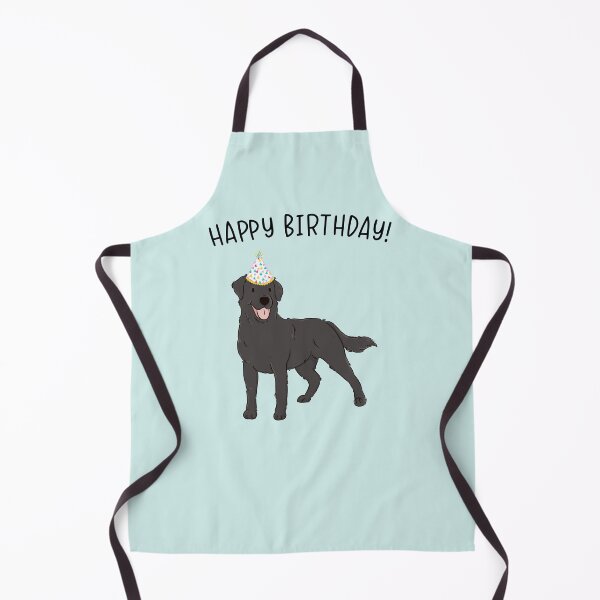Item preview, Black Labrador Retriever Black Lab Dog Happy Birthday designed and sold by thepawster.