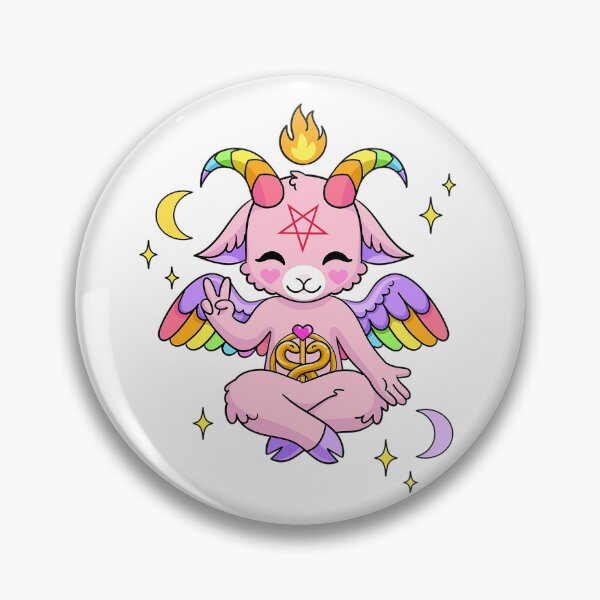 Item preview, Baphomet Rainbow Version designed and sold by OccultMagick.