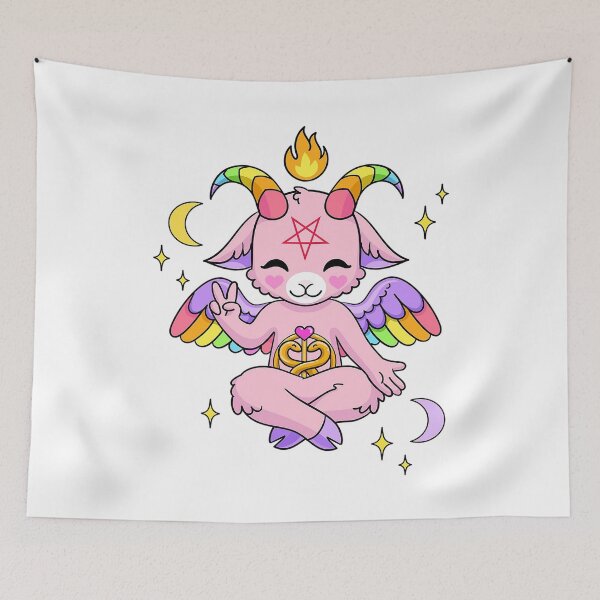 Item preview, Baphomet Rainbow Version designed and sold by OccultMagick.