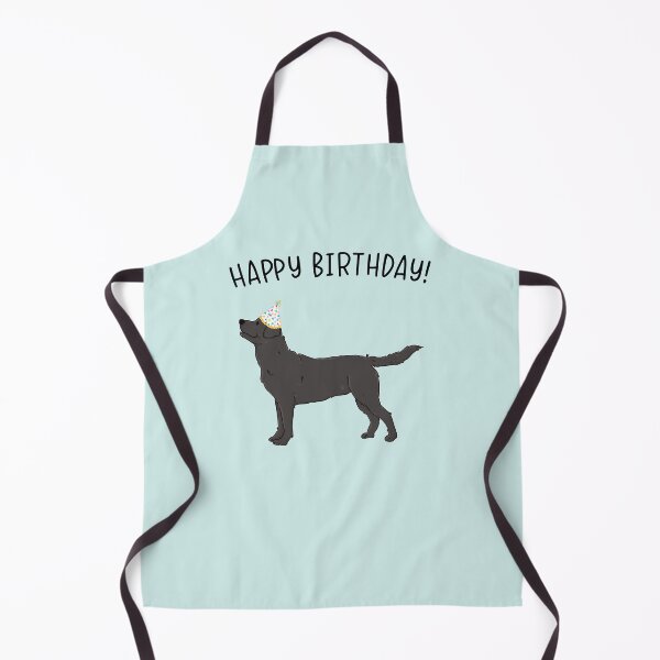 Item preview, Black Labrador Retriever Black Lab Dog Happy Birthday designed and sold by thepawster.