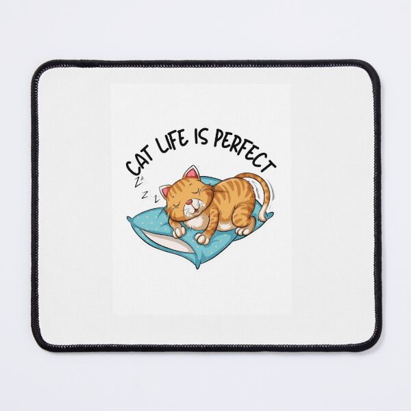 Item preview, super cat t-shirts, hero cat, funny cat, cat life is perfect t-shirts designed and sold by BLUE bubble.