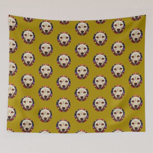 Item preview, Weird Dog Demon, cute, Occult Retro Surrealism designed and sold by MoreMachine.