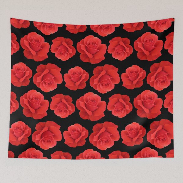 Item preview, Red Roses (Black) designed and sold by kirbeekatz.